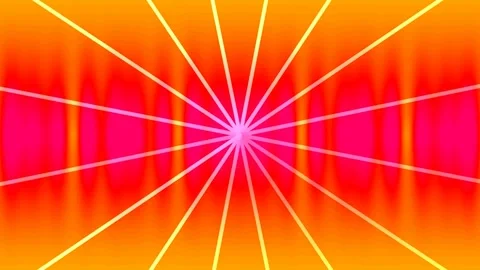 Vibrant abstract cosmic glow: Digital light rays radiating technological ba.. Stock Footage 339486245