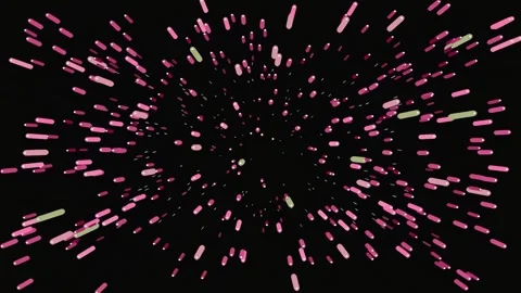 Vibrant abstract cosmic particle explosion flare background design motion g.. Stock Footage 341055137