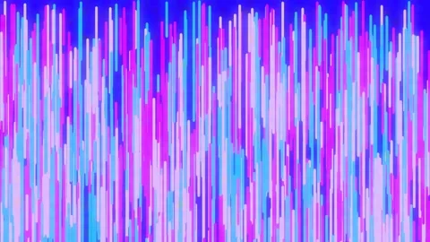 Vibrant Abstract Data Visualization Background with Flowing Audio Equalizer.. Stock Footage 336539723