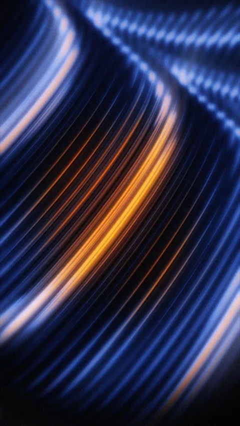 Vibrant abstract design with flowing colors gives a futuristic feel Video stock 313397487