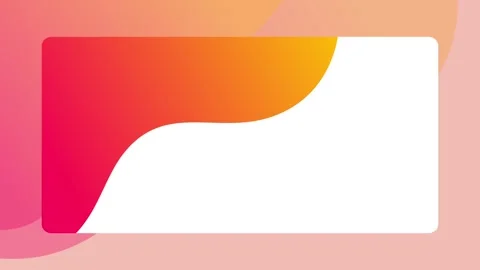 Vibrant Abstract Design with Smooth Wave Patterns and Bright Color Gradients Vídeos de archivo 341926591