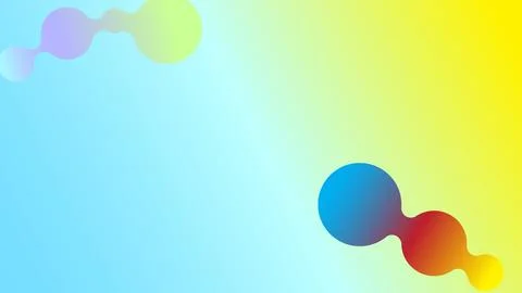 Vibrant abstract design with soft color gradients and flowing organic shape.. Illustrazione stock