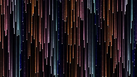 Vibrant abstract digital data lines flow background animation, tech energy .. Stock Footage 342092601