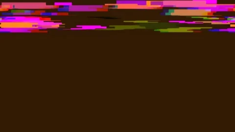 Vibrant abstract digital equalizer wave pattern moving across deep dark bac.. Stock Footage 342115281