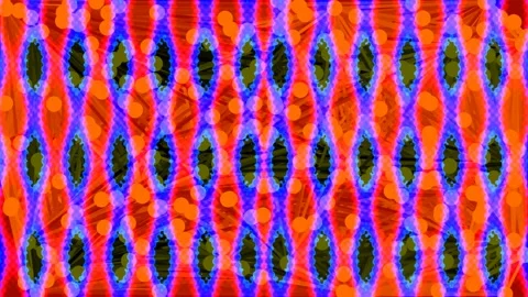 Vibrant abstract digital pattern with flowing colorful vertical color streaks Stock Footage 339494841