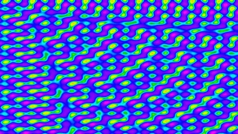 Vibrant, abstract digital wave pattern background for modern motion graphics Stock Footage 339776588