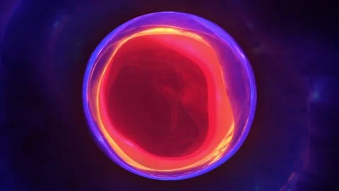 Vibrant abstract energy patterns in swirling motion Stock Footage 320395363