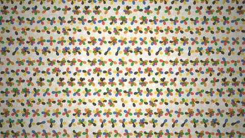 Vibrant Abstract Floral Petal Pattern Background Stock Illustration