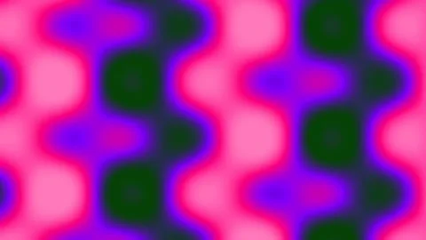 Vibrant abstract flow of liquid waves in magenta and purple gradient backgrou Stock Footage 341058796