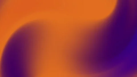 Vibrant Abstract Flow of Orange and Purple Gradient Waves Vidéo 295776371