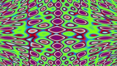 Vibrant abstract flowing background pattern, fluid psychedelic bokeh wave d.. Stock Footage 337161982