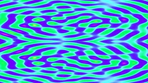 Vibrant abstract flowing background pattern with mesmerizing yellow and blu.. Stock Footage 339779011