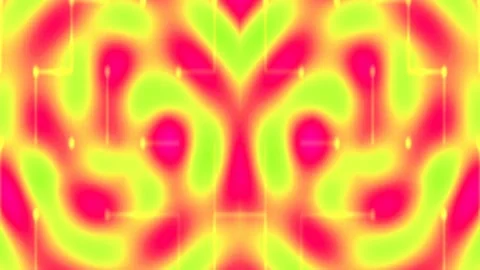 Vibrant abstract flowing background pattern with mesmerizing liquid wave colo Stock Footage 339779029