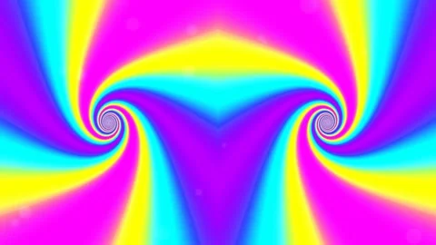 Vibrant abstract flowing background with psychedelic liquid wave pattern an.. Stock Footage 339782973