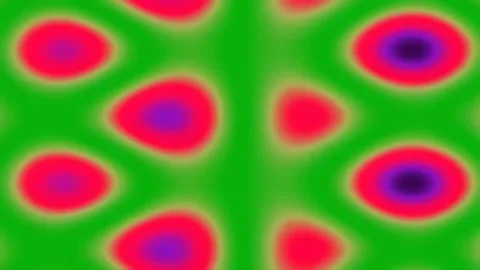 Vibrant abstract flowing geometric background pattern loop animation Stock Footage 342207534