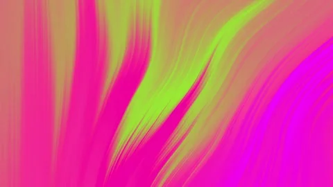 Vibrant abstract flowing liquid paint texture with bright neon pink Stock Footage 340932907