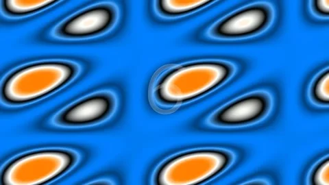 Vibrant Abstract Flowing Pattern Background with Orange Blue Geometric Waves Stock Footage 342207552