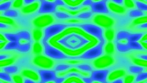 Vibrant Abstract Fluid Art Background - Hypnotic Psychedelic Wave Pattern Stock Footage 337497290