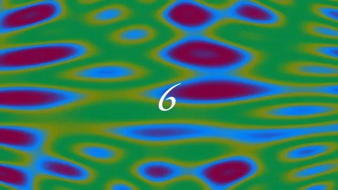 Vibrant abstract fluid flow background seamless psychedelic color pattern loo Stock Footage 342095217