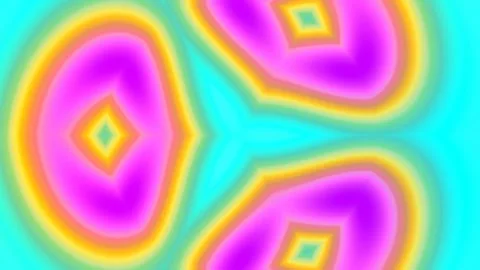 Vibrant abstract fluid gradient background with neon morphing colors Stock Footage 333440128