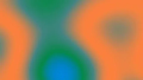 Vibrant abstract fluid gradient background with flowing blue and orange wav.. Stock Footage 341059816