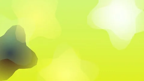 Vibrant abstract fluid shapes in gradient green and yellow hues creating a .. Stock Footage 329085745