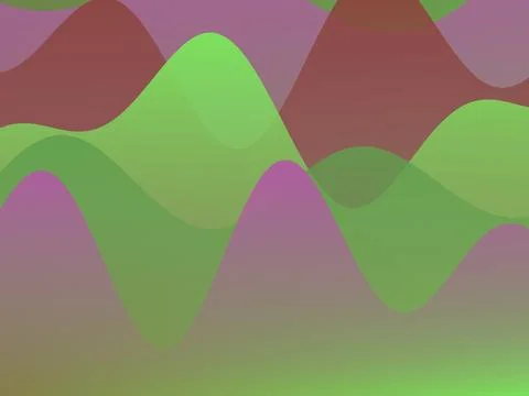 Vibrant Abstract Fluid Wave Background with Layered Organic Gradient Shapes.. 스톡 일러스트