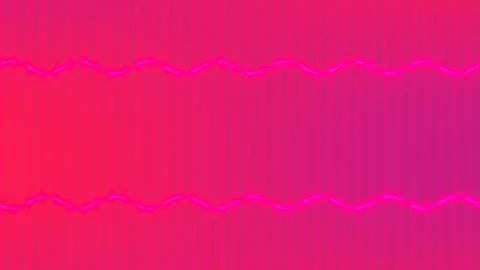 Vibrant Abstract Fluid Wave Pattern in Deep Blue and Royal Purple Gradient Fl Stock Footage 336880818