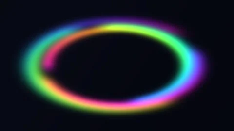 Vibrant abstract frame elements create a seamless loop for Stock Footage 341846852