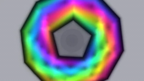 Vibrant abstract frame elements create seamless motion Stock Footage 341847952