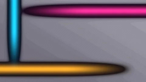 Vibrant Abstract Frame Elements Seamless Loop Stock Footage 341834036