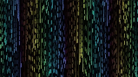 Vibrant abstract futuristic digital backdrop of flowing colorful light data.. Stock Footage 342115398