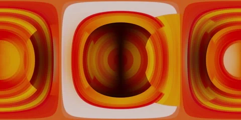 Vibrant Abstract Geometric 360VR Animation Loop Vidéo 337912311
