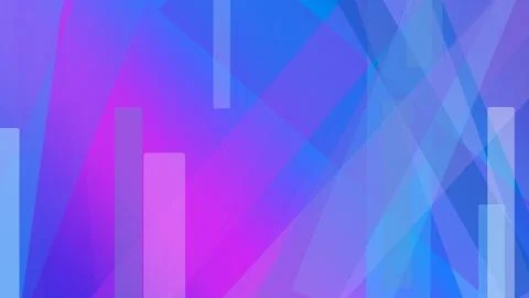 Vibrant abstract geometric backdrop featuring glowing diagonal blocks and g.. Stock Illustration