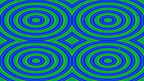 Vibrant Abstract Geometric Background of Flowing Concentric Circles Pattern Stock Footage 339489220