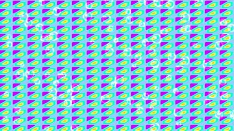 Vibrant abstract geometric background pattern, modern repeating tileable desi Stock Footage 339799029