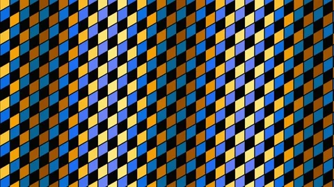 Vibrant Abstract Geometric Digital Pattern Background Loop for Modern Tech .. Stock Footage 333799870
