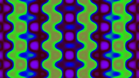 Vibrant Abstract Geometric Pattern Background Loop Seamless Texture Stock Footage 341058715