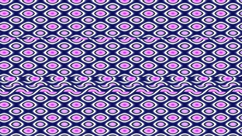 Vibrant Abstract Geometric Pattern Background in Pink and Red for Modern Desi Stock Footage 342207628
