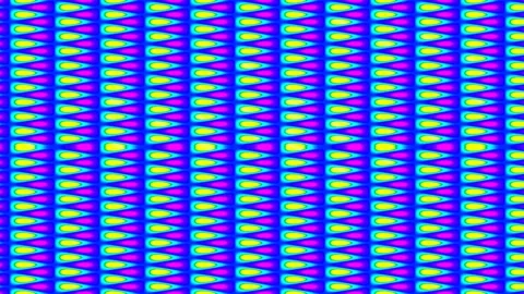Vibrant Abstract Geometric Pattern with Flowing Cyan and Red Stripes Backgrou Stock Footage 336881307