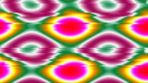 Vibrant abstract geometric pattern with glitch effect Stock Footage 340767510