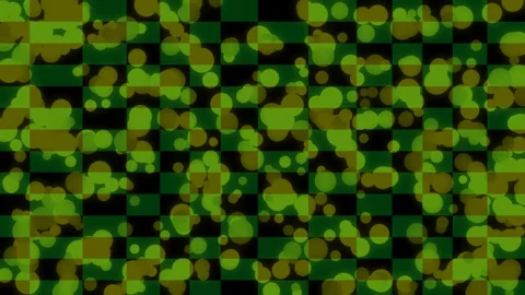 Vibrant abstract geometric seamless tile pattern background texture Stock Footage 337567724
