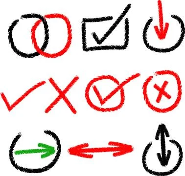 Vibrant Abstract Geometric Shapes Pattern with Colorful Squares, Circles, a.. Stock Illustration