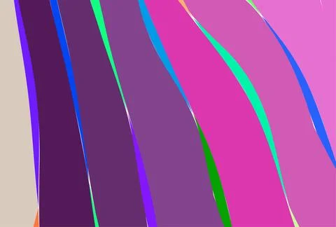 Vibrant Abstract Geometric Stripes Background With Colorful Radial Pattern .. 库存插图