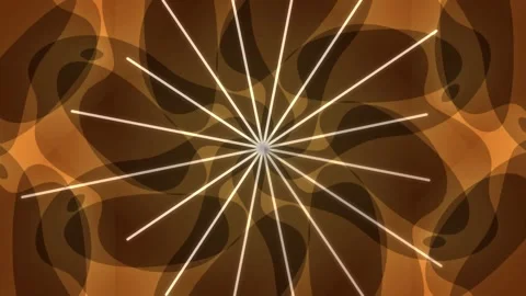 Vibrant abstract glow background with radiating futuristic tech lines effect Stock Footage 336168711