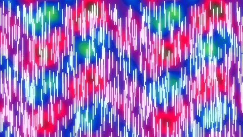 Vibrant abstract glowing neon wave pattern background for creative design Stock Footage 337574245