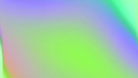 Vibrant abstract gradient background blending soft pastel hues of green, pink, Stock Footage 316881409