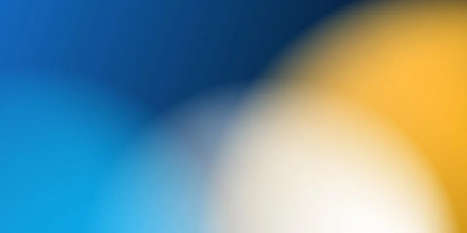 Vibrant abstract gradient background blending deep blue, bright yellow, gol.. Stock Illustration