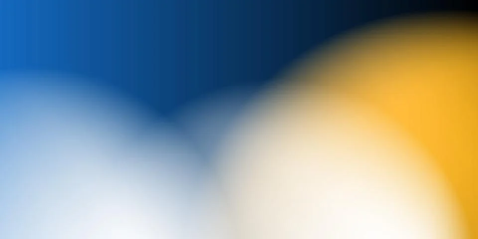 Vibrant abstract gradient background blending deep blue, bright yellow, gol.. Stock Illustration