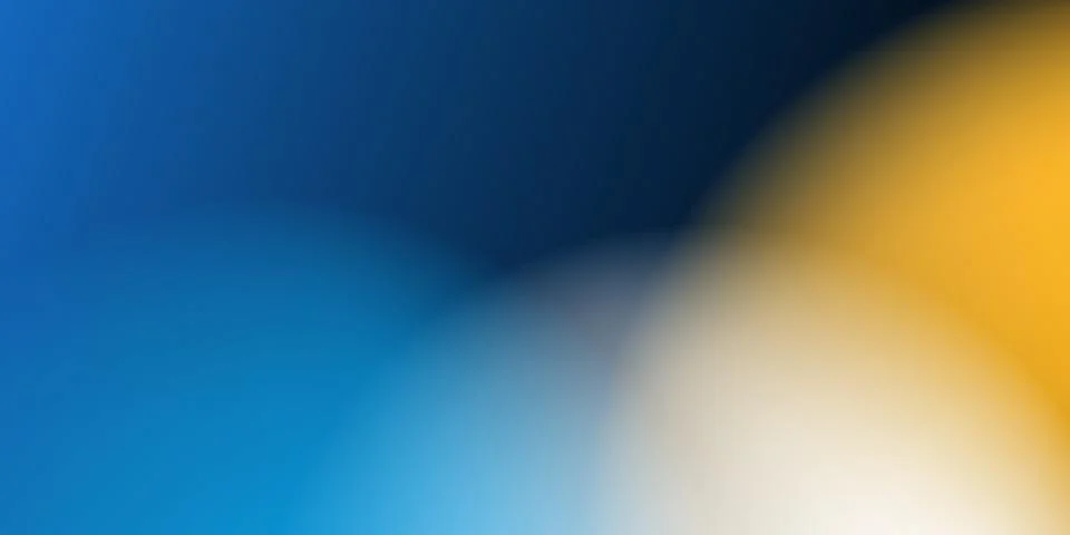 Vibrant abstract gradient background blending deep blue, golden brown and w.. Stock Illustration